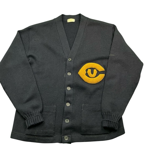 Vintage 1940/50s UTC Tennessee Chattanooga University Letterman sweater - Picture 1 of 4